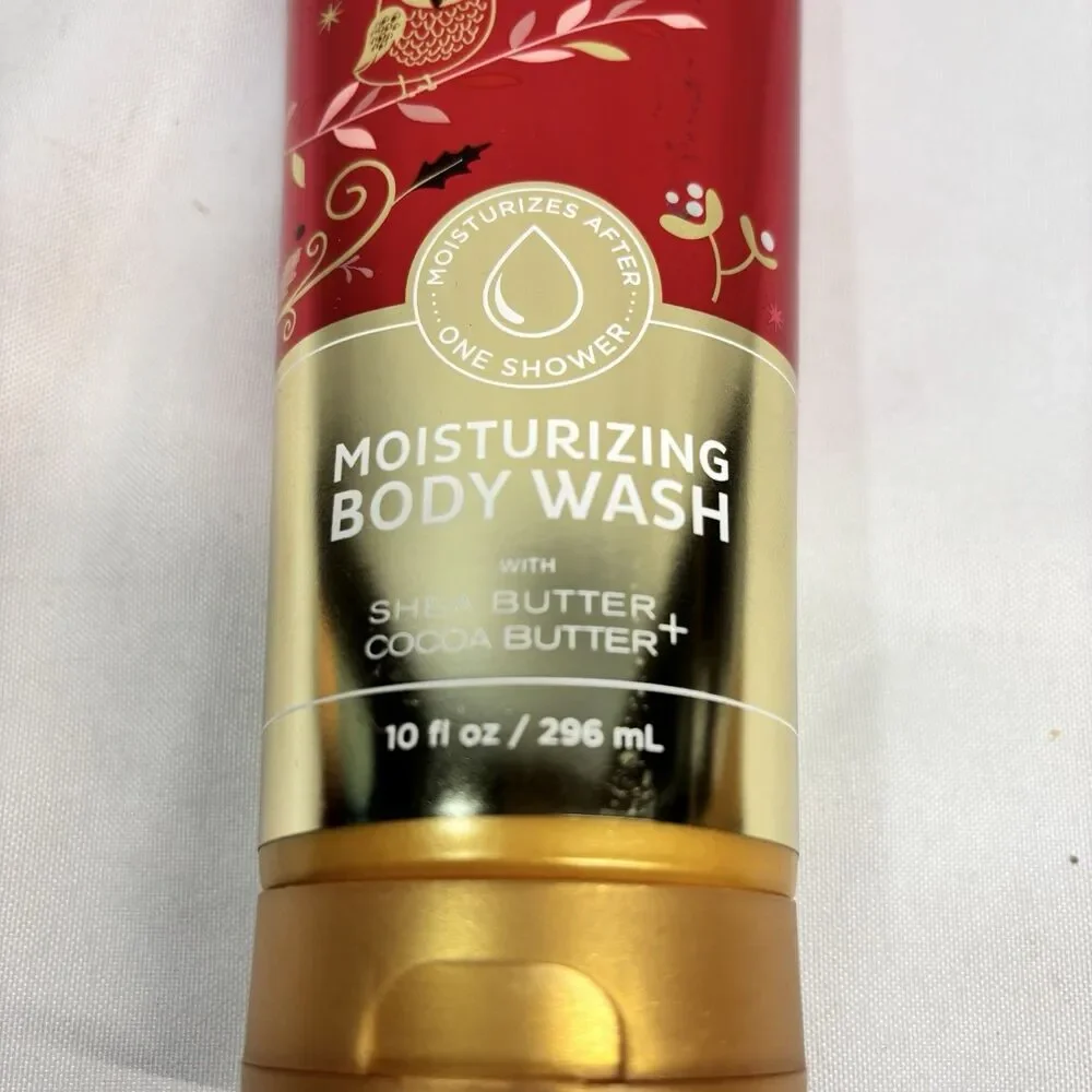 Bath & Body Works Winter Candy Apple Moisturizing Body Wash 10 oz Holiday New
